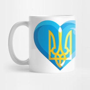 Ukrainian heart Mug